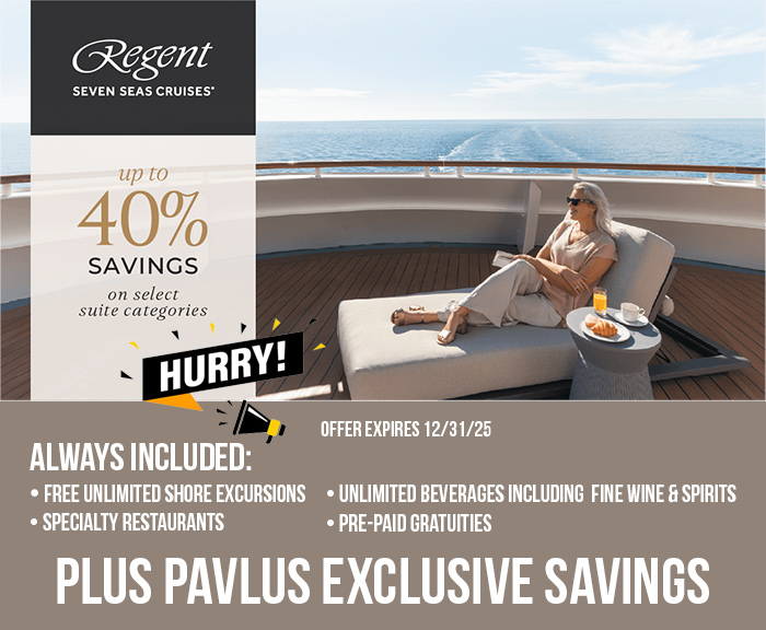 Regent Seven Seas Mediterranean cruise deal